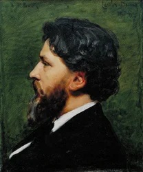 Porträt von Philippe Burty, 1874